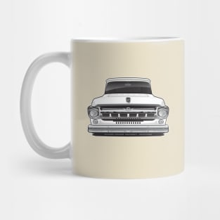 1957 ford truck BW Mug